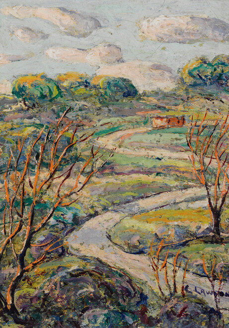 The Winding Road by Ernest Lawson, 1873 - 1939